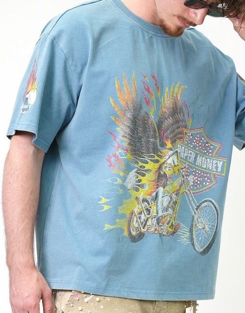 Eagle Ride Tee - Blue-2