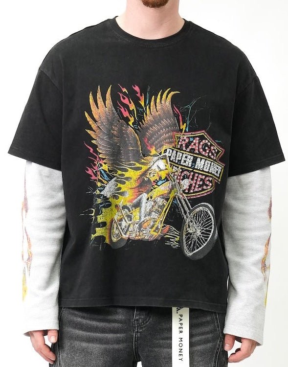 Eagle Ride Layered Thermal - Black-1