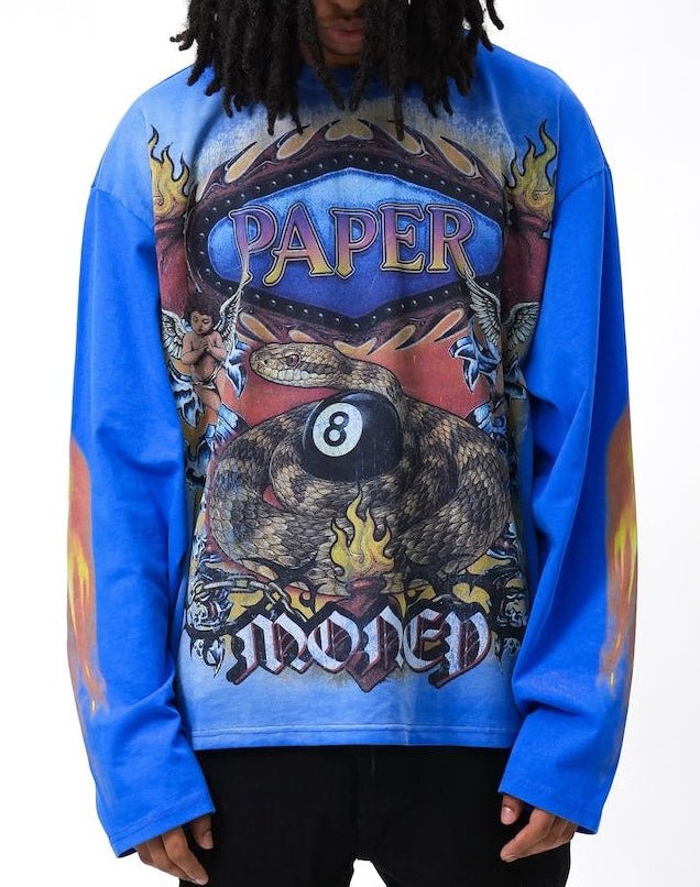 Cold Blood Long Sleeve Tee - Blue-1