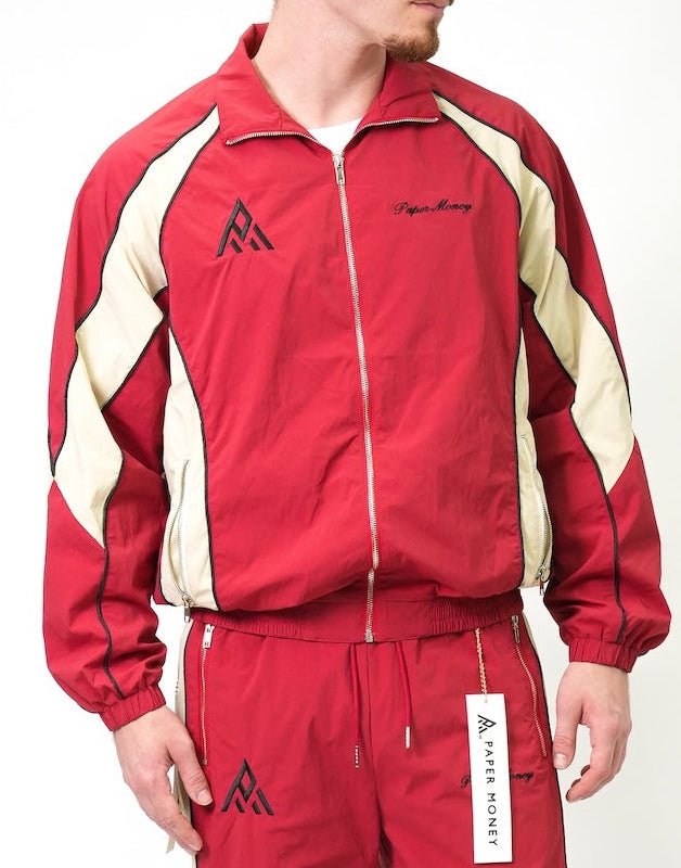 Velocity Track Jacket - Red-1