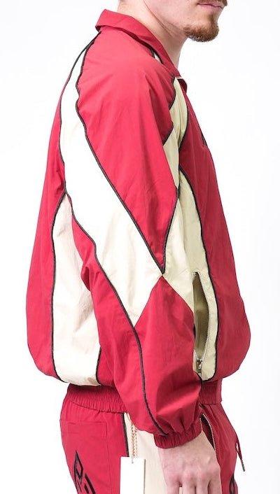 Velocity Track Jacket - Red-2