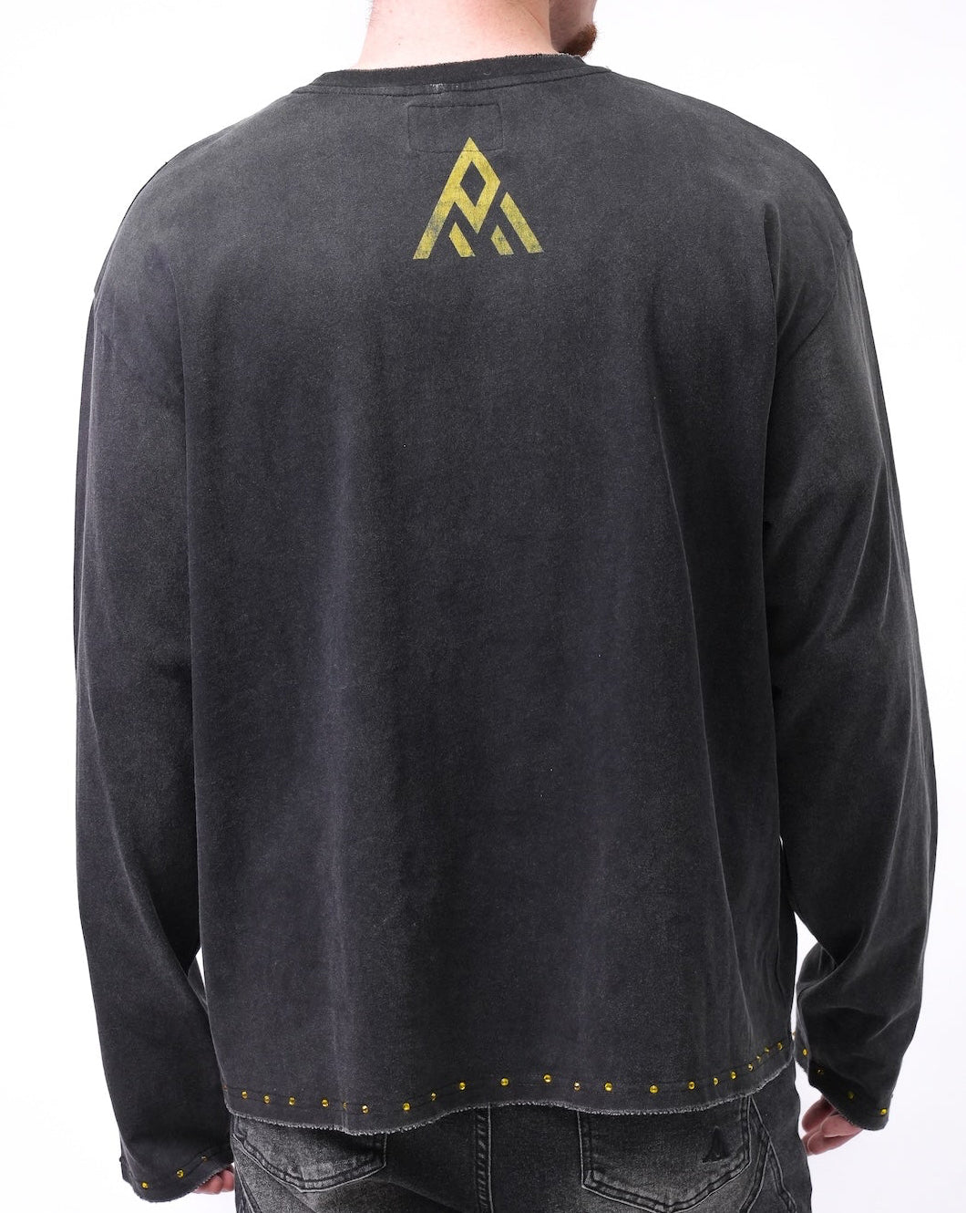 Midnight Run Long Sleeve Tee - Vintage Black-2