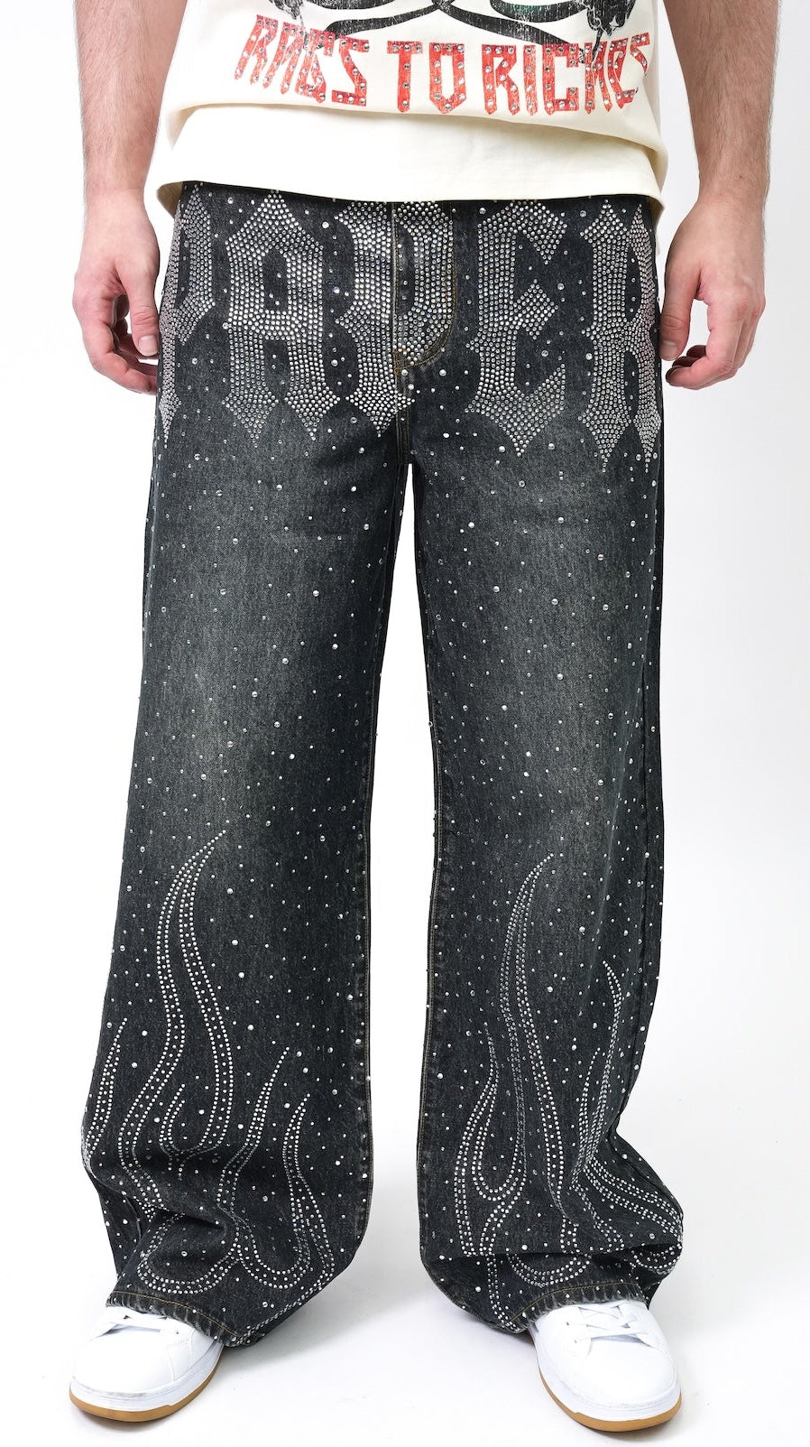 Inferno Crystal Denim - Black