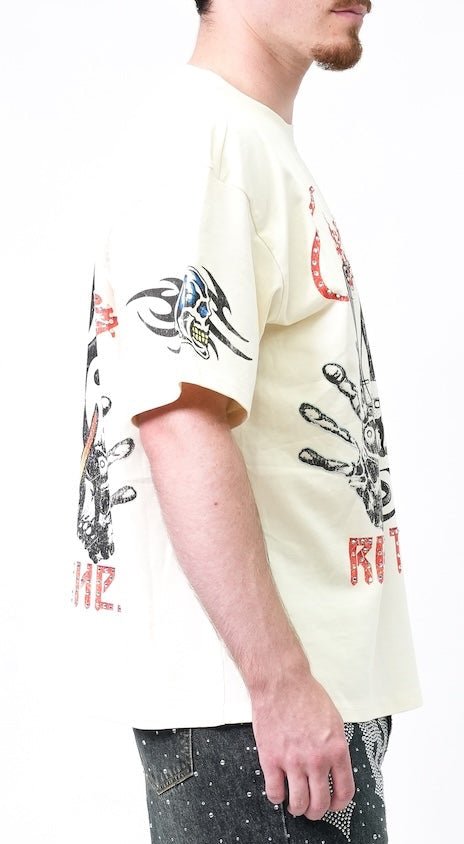 Playback Tee - Bone-2