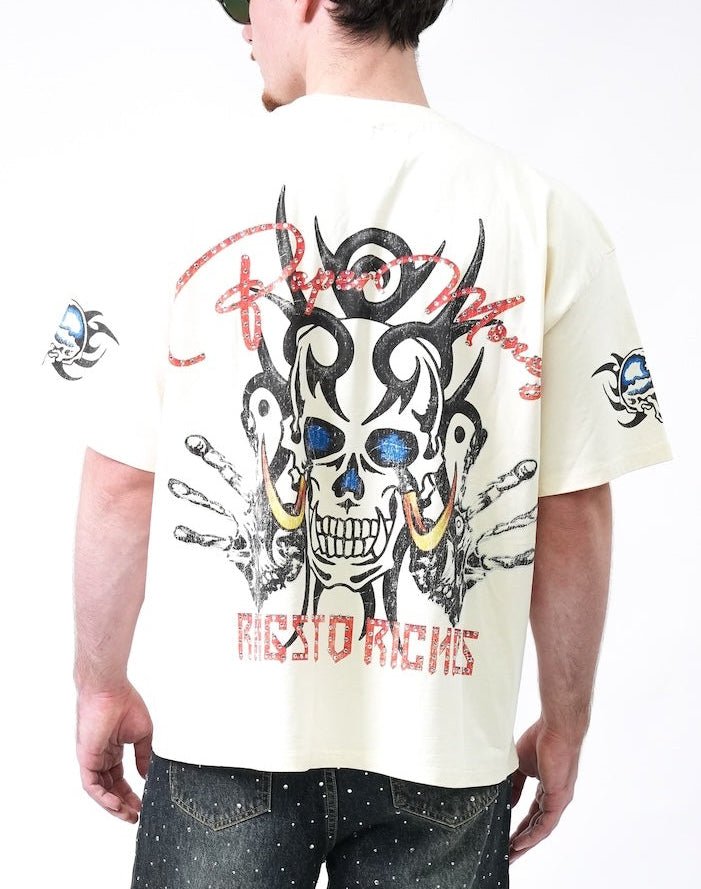 Playback Tee - Bone-3