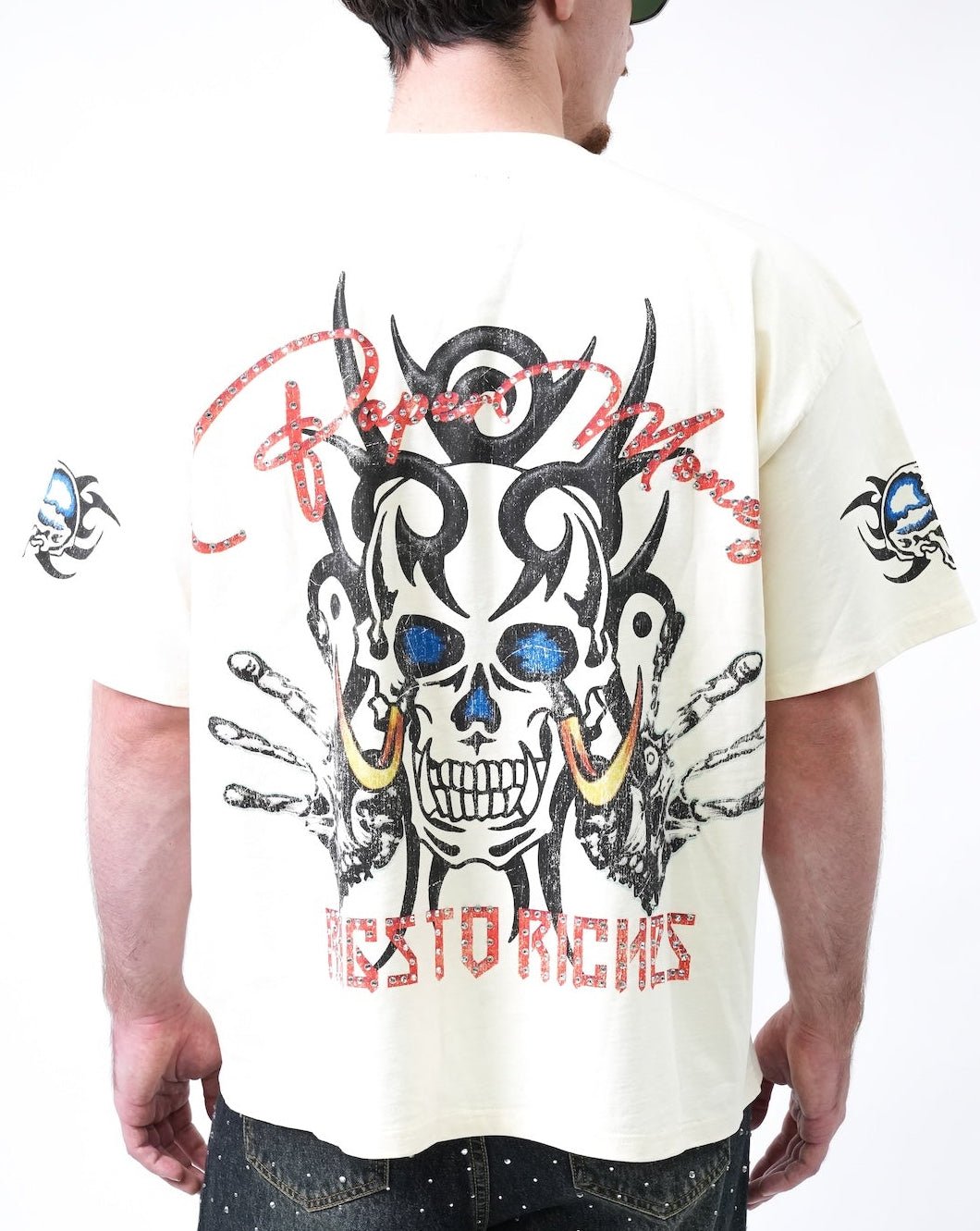 Playback Tee - Bone-4