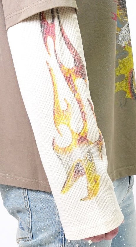 Eagle Ride Layered Thermal - Taupe-2
