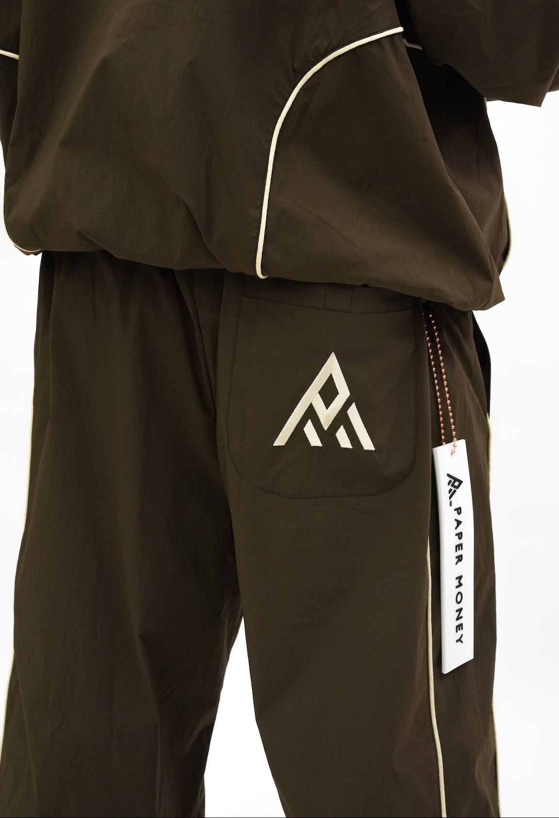 Motion Track Pants - Brown-2