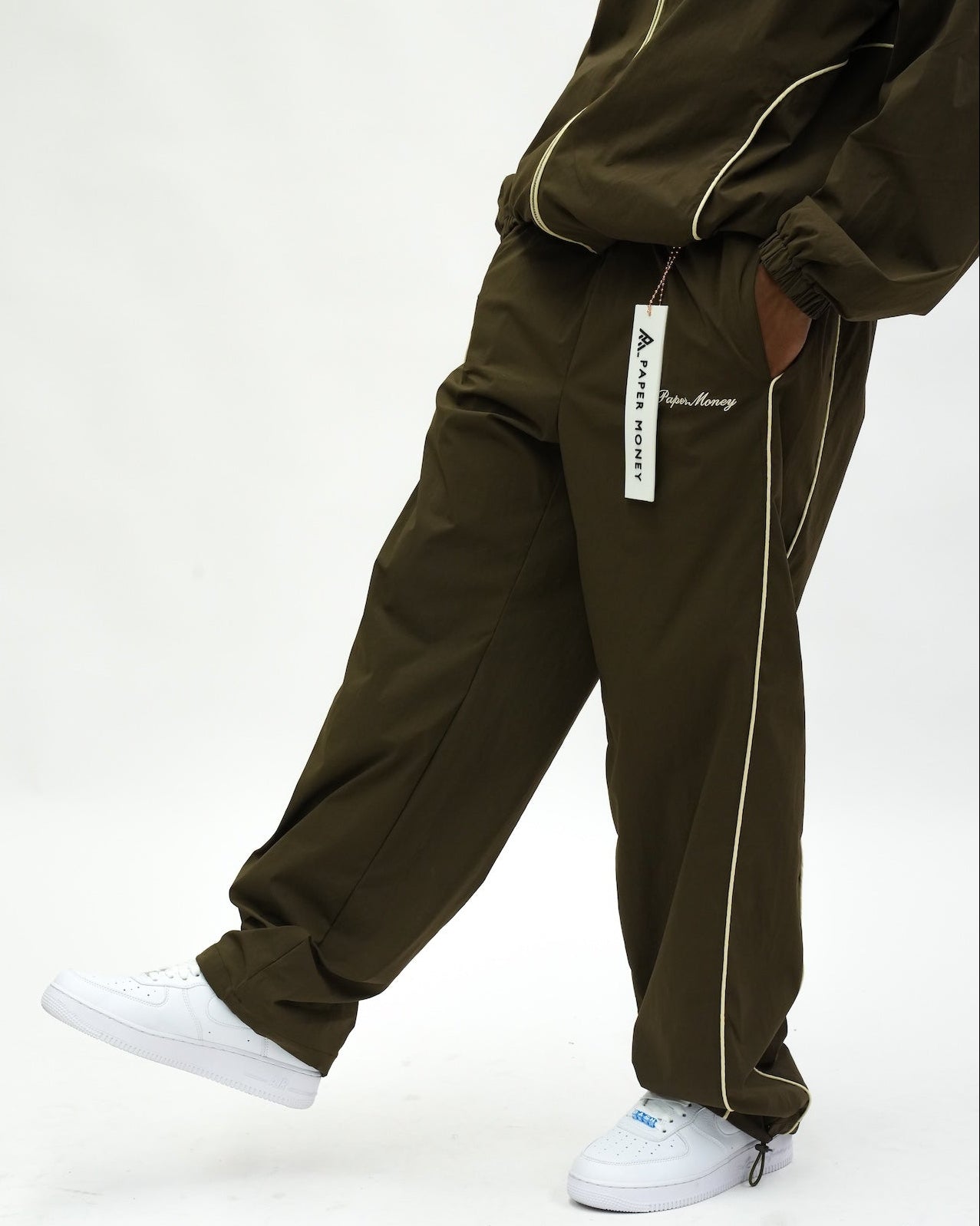 Motion Track Pants - Brown-4