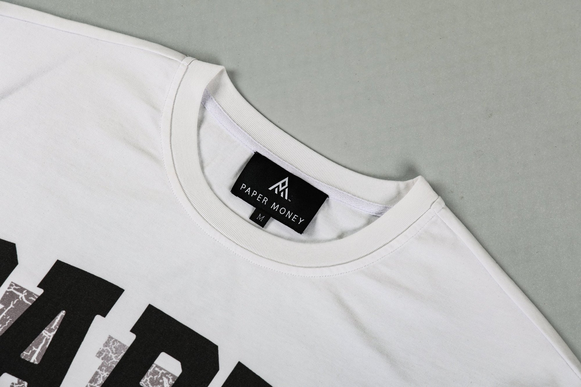 247 Rhinestone Double Layer Tee | White