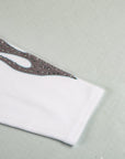 247 Rhinestone Double Layer Tee | White