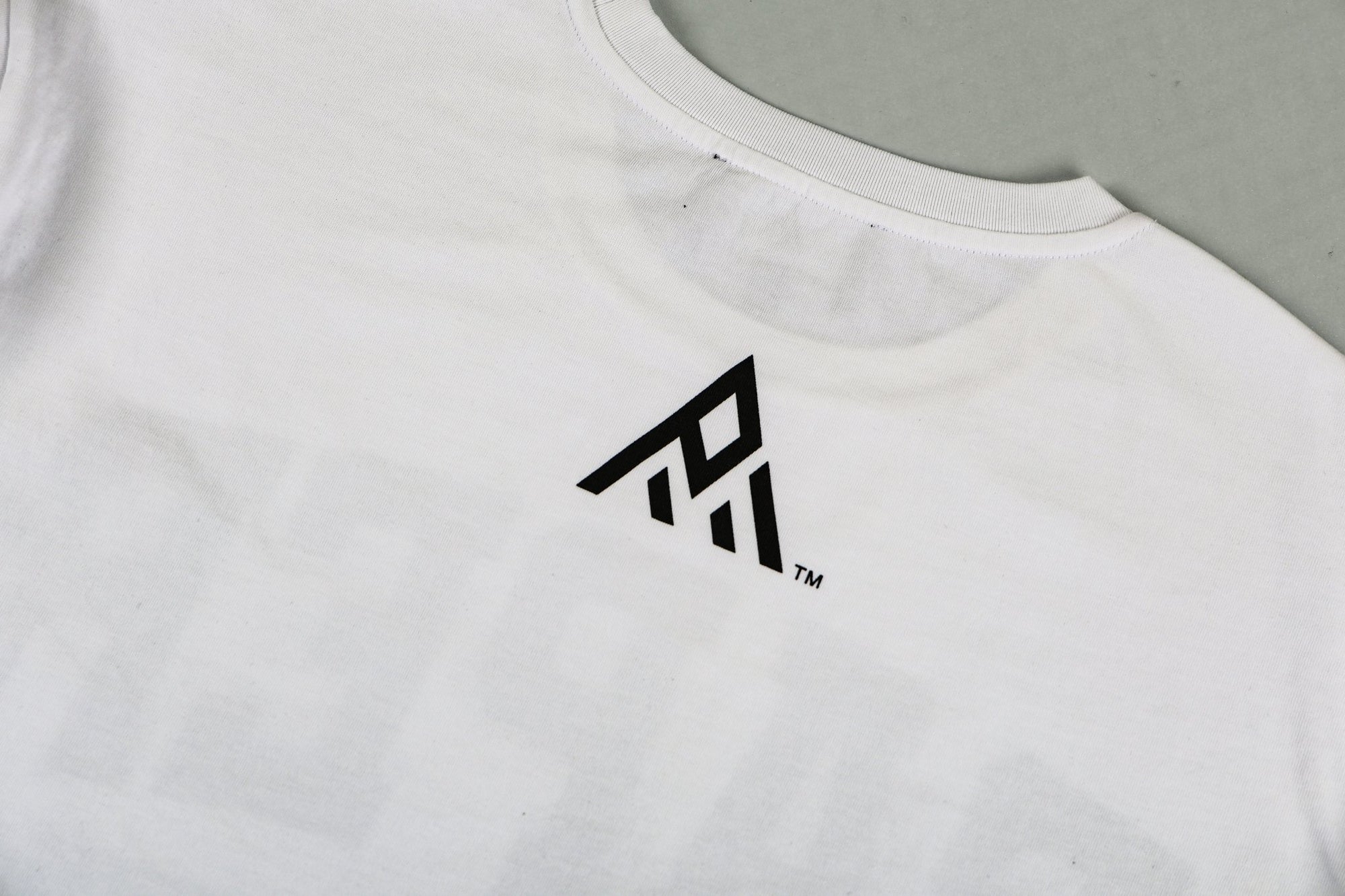 247 Rhinestone Double Layer Tee | White