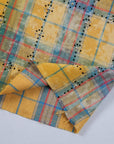 Rhinestone Flannel L/S | Yellow