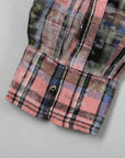Rhinestone Flannel L/S | Pink