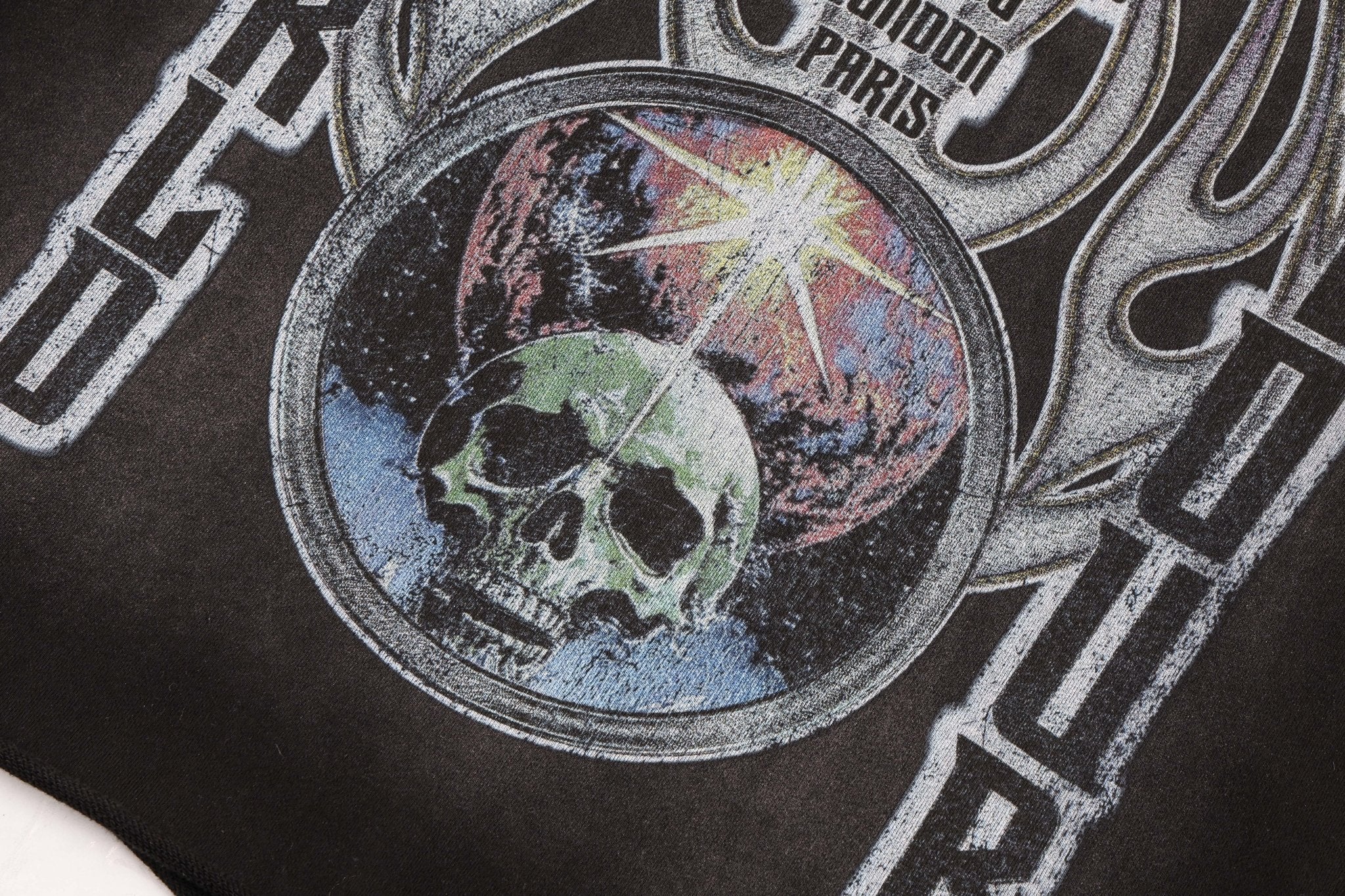 Skull World Hoodie | Black-7