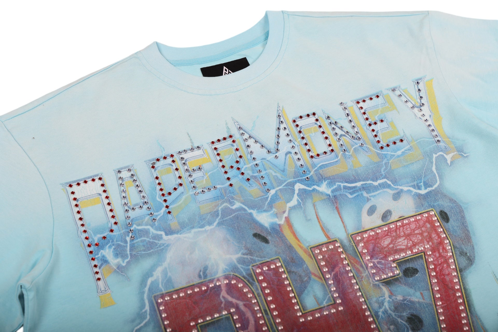 Rolling Dice Graphic Tee | Blue - BH3559G-2