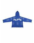 Paper Hoodie | Blue