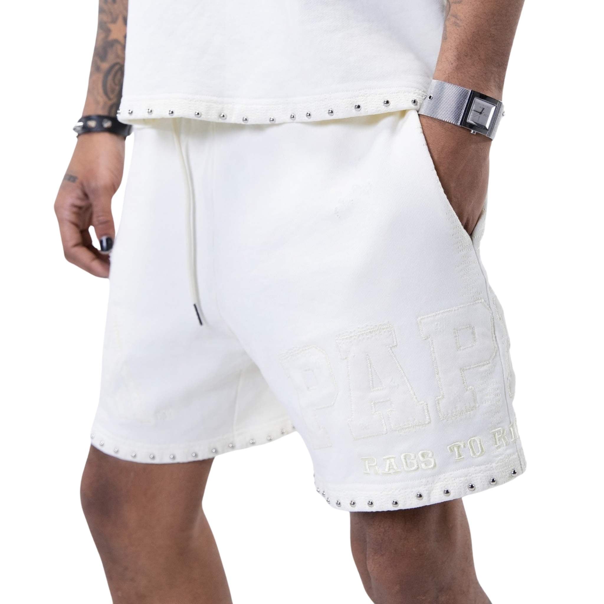 Destroyer Short | White-2