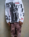 Life of Sin L/S Tee | White