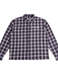 PM Rhinestone Flannel | Purple
