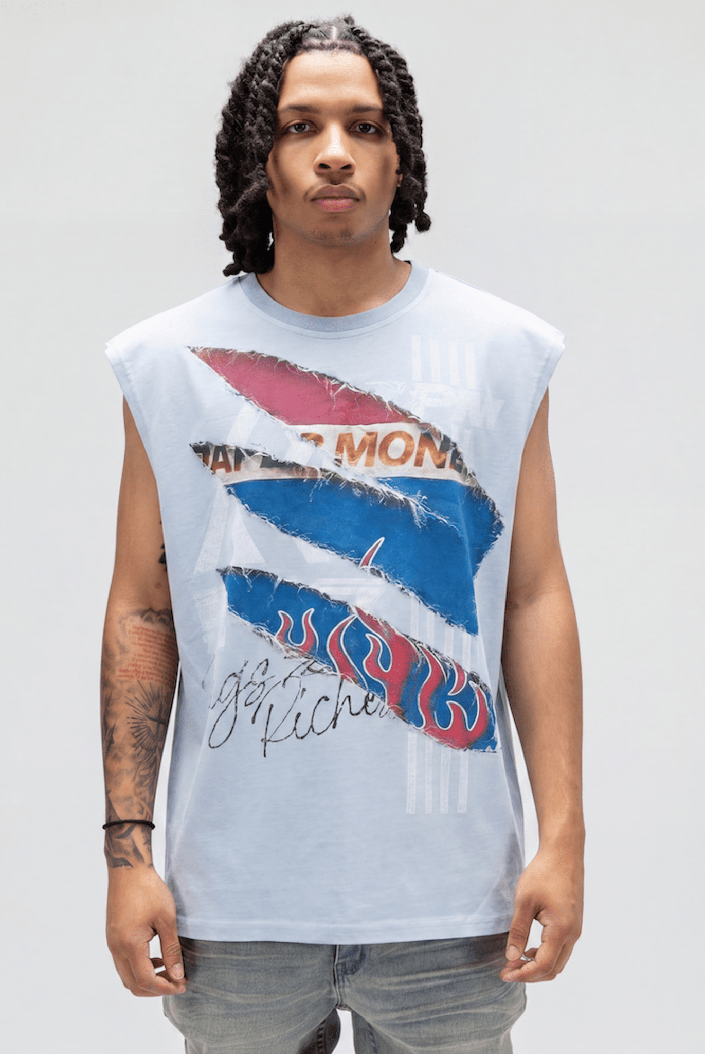 COUNTERFEIT SLEEVELESS Steel