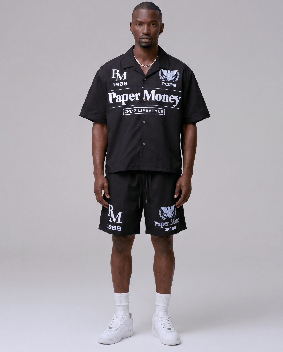 GRAND PRIX SHORTS Black-3