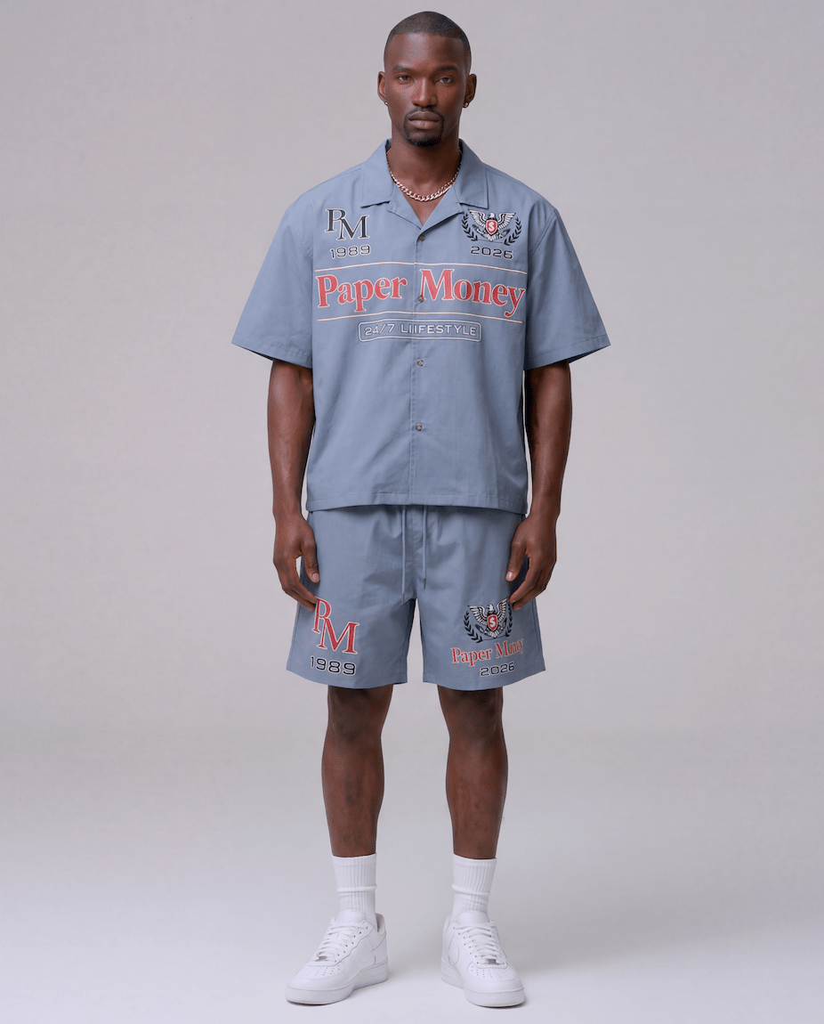GRAND PRIX SHORTS BLUE-4