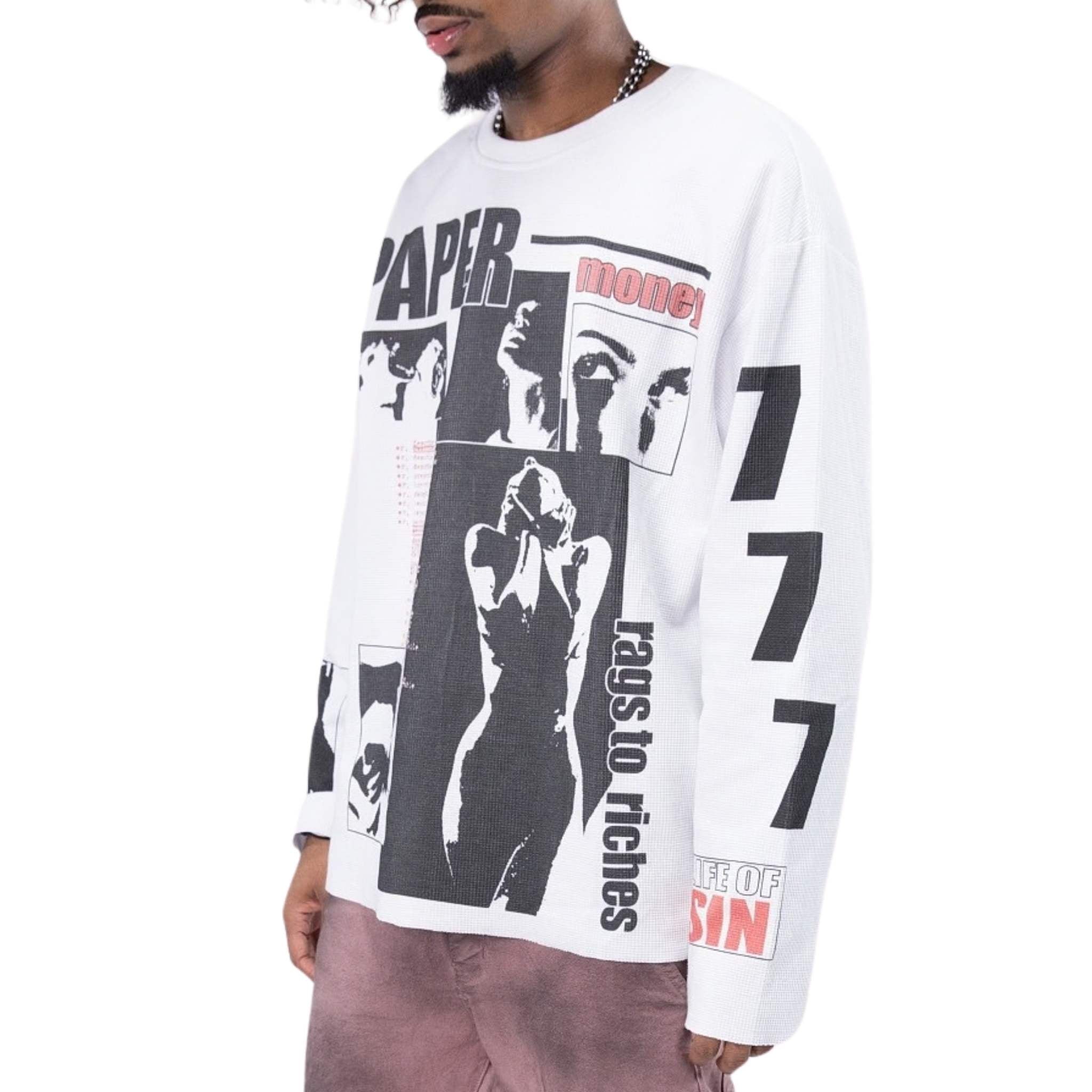 Life Of Sin Thermal | White-2
