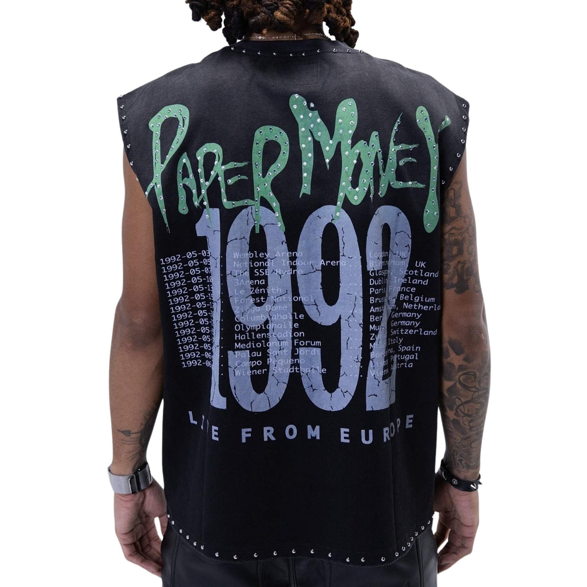 Paper '92 Tee | Black-2