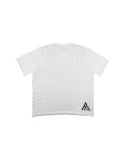 Fallen Angels Rhinestone S/S Tee | White