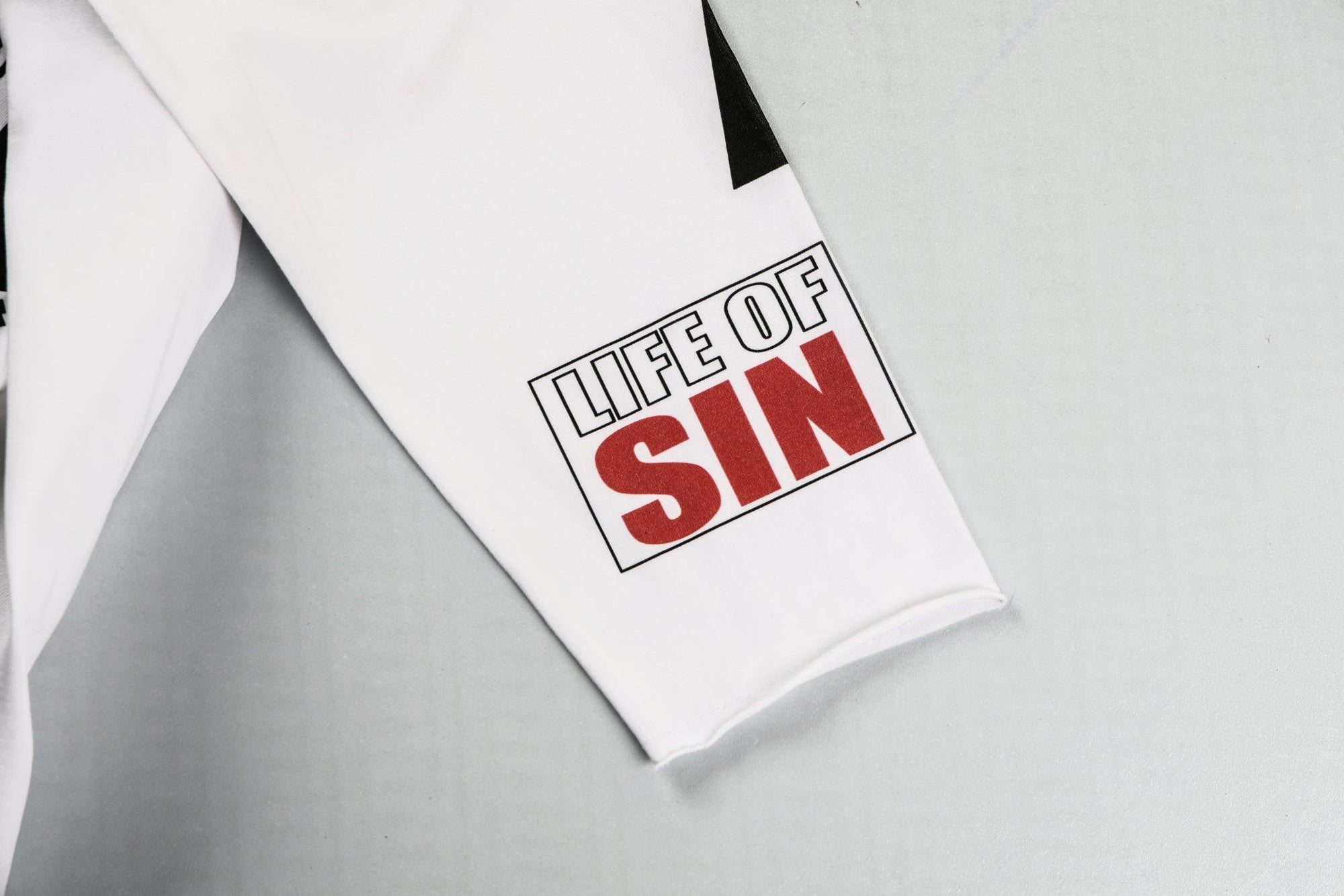 Life of Sin L/S Tee | White
