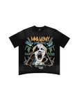 Def Money Rhinestone S/S Tee | Black
