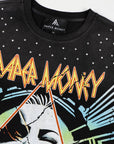 Def Money Rhinestone S/S Tee | Black