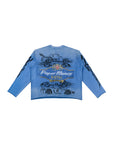 Driven to Win L/S Tee | Blue