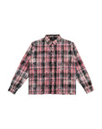 Rhinestone Flannel L/S | Pink