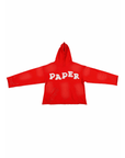 Paper Hoodie | Red