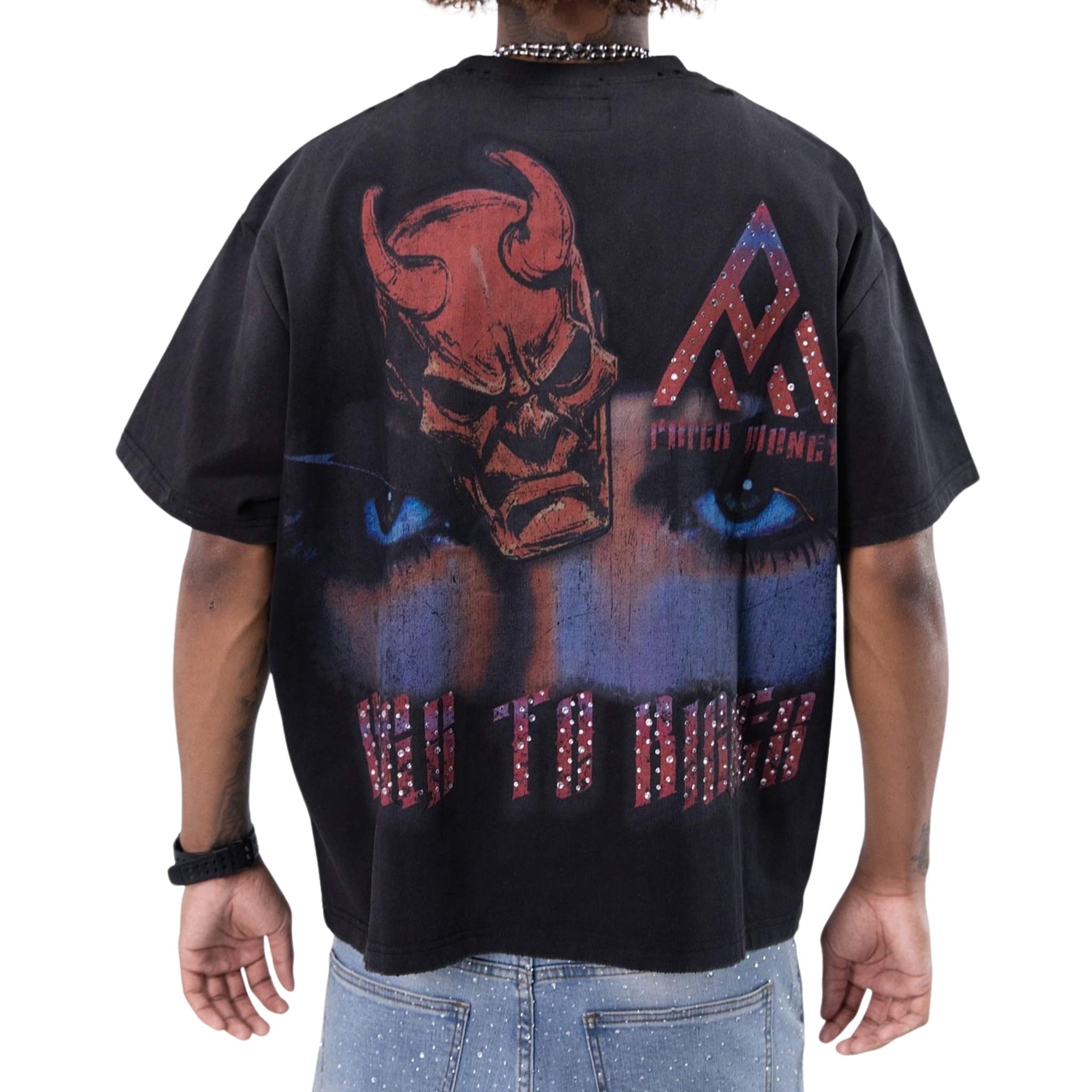 Root Of All Tee | Black-2