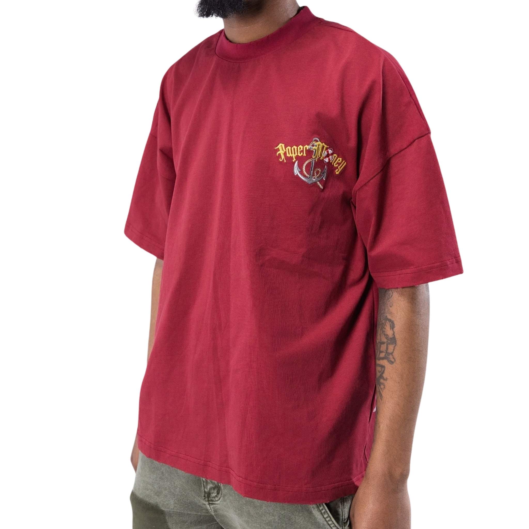 Yacht Club Shirt | Burgundy-2