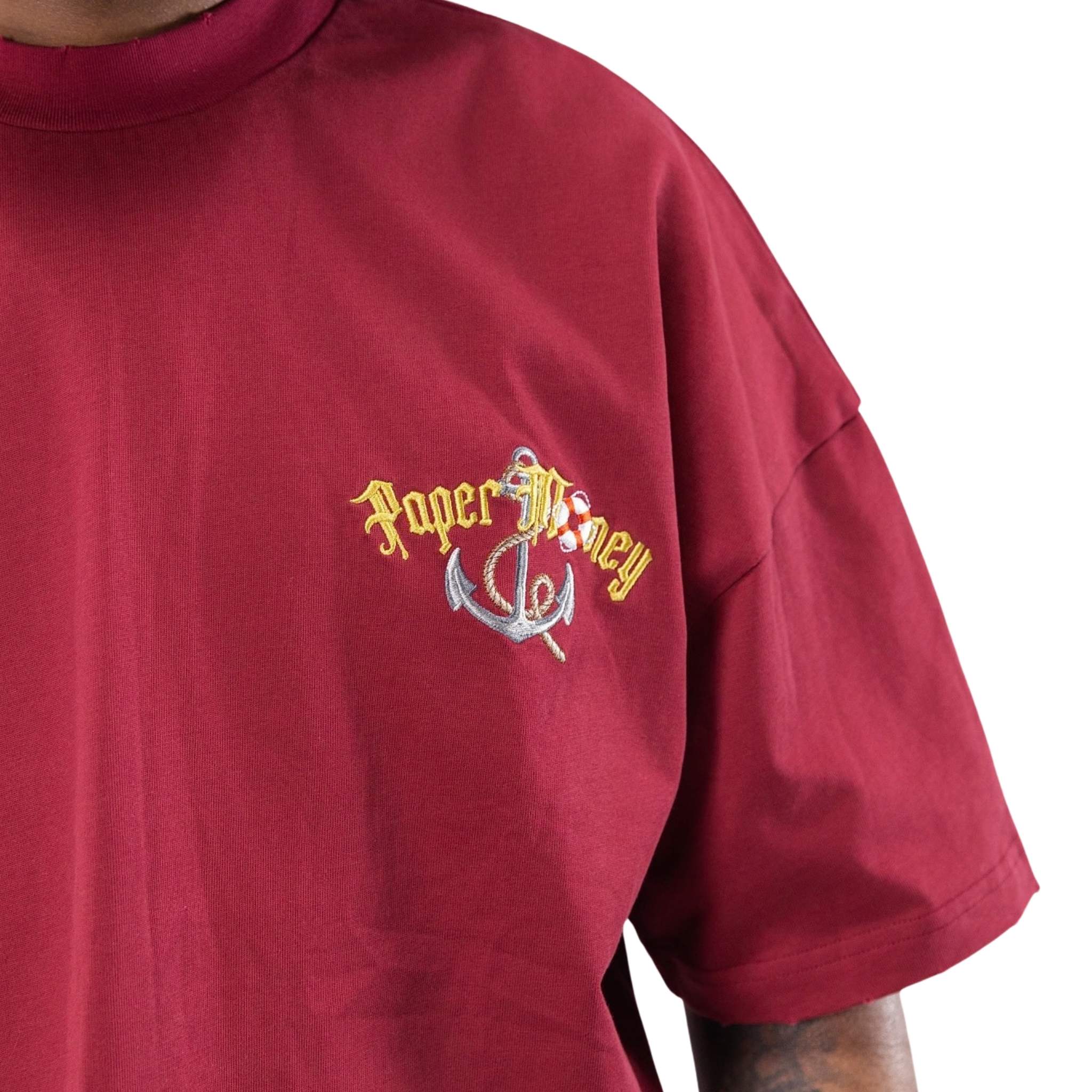 Yacht Club Shirt | Burgundy-4