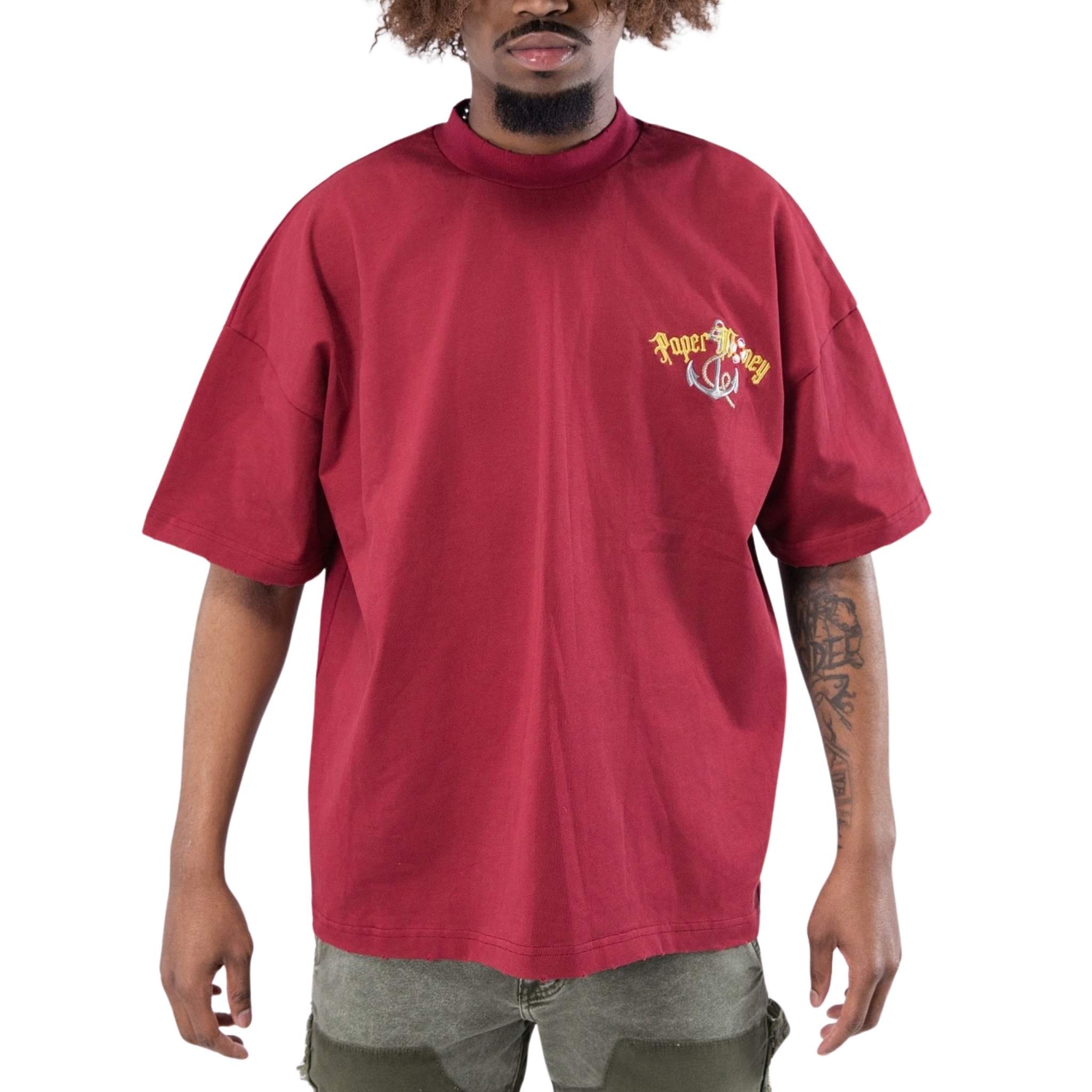Yacht Club Shirt | Burgundy